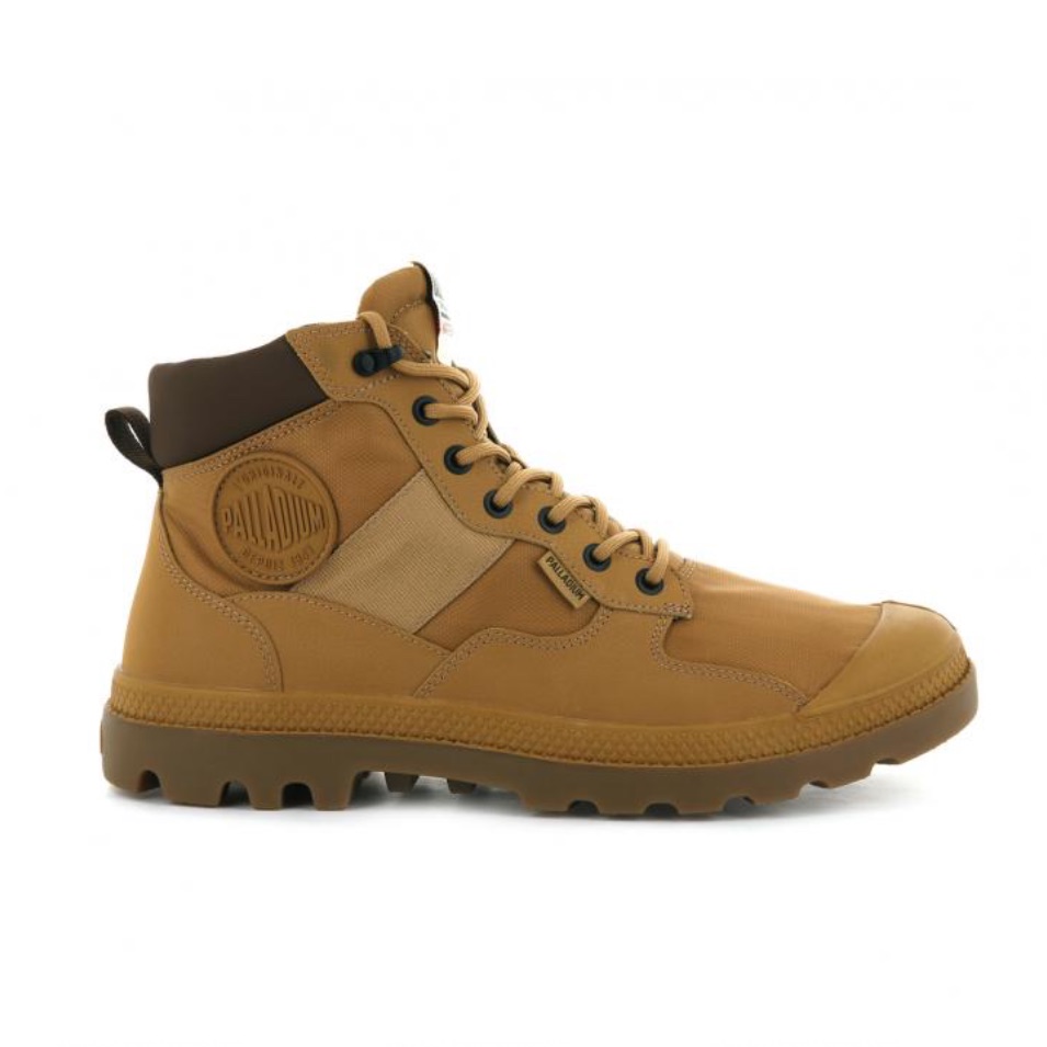 Palladium Menâs âSportcuff Urban Wp+â Boots - Amber Gold